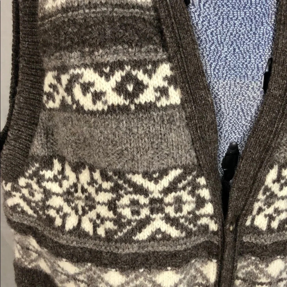 Vintage Montana Woolen Shop vest Large